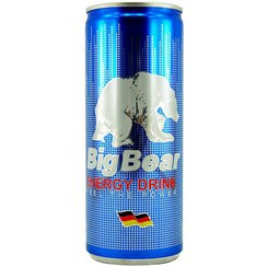 تصویر نوشیدنی انرژی زا بیگ بیر مقدار 500 میلی لیتر Big Bear Energy Drink 500ml