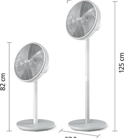 تصویر پنکه ایستاده فیلیپس مدل CX2550 با ۷ پره و ریموت دار 