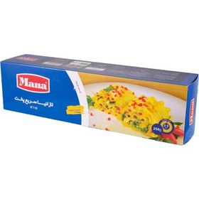 تصویر مانا لازانیا سریع پخت 250گرم 