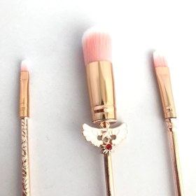 تصویر ست براش فلزی سلطنتی سویت رُز - سری2 Sweet Rose royal metal brush set