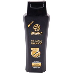 تصویر شامپو ضد ریزش حاوی کافئین 250میل دیلمون Dilmon Shampoo Anti Hair Fall 250ml