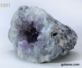 تصویر سنگ زینتی ژئود آمیتیست 