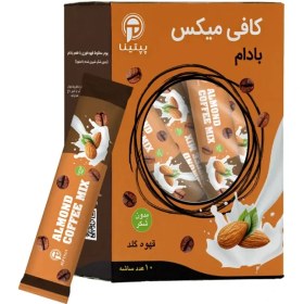 تصویر کاپوچینو شیر بادام بسته ده عددی کاپوچینو پپتینا 100 گرم پک 10 عددی