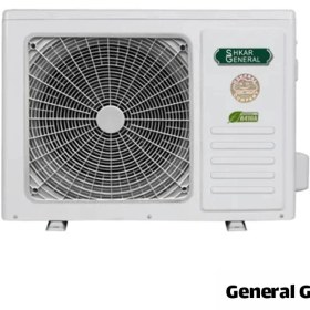 تصویر کولرگازی جنرال شکار 18000 لبخندی، گاز R410 مدل GNRR-18GRAA 