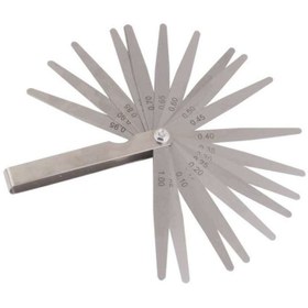 تصویر آچار فیلر گیری ۲۰ تیغ مدل F618 