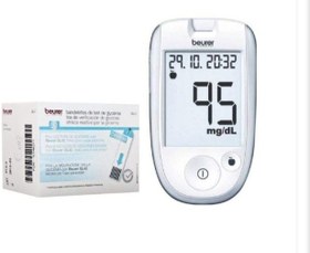 تصویر دستگاه تست قندخون بیورر مدل GL42 ا Beurer GL42 Blood Glucose Monitor Beurer GL42 Blood Glucose Monitor