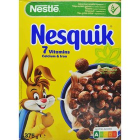 تصویر غلات صبحانه شکلاتی توپی ۳۷۵ گرم نسکوییک – nesquick 