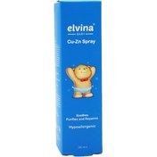تصویر اسپری کیوزینک کودک پوستهای آسیب دیده الوینا حجم 120 میل Alvina Ques Zinc Spray for Children with Damaged Skin - 120ml