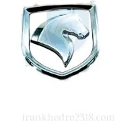 تصویر آرم اسب روي در صندوق عقب رانا 