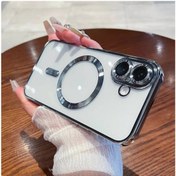 تصویر کاور شفاف گرین لاین Delgado مگ سیف مناسب برای اپل iphone 16 