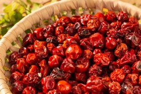 تصویر فلفل قرمز عنابی - پاکت پلاستیکی / 500g / اسیاب نشده لوکس Jujube pepper