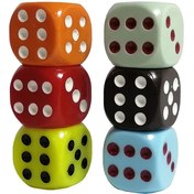 تصویر تاس بازی یدکی عددی 