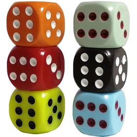 تصویر تاس بازی یدکی عددی 