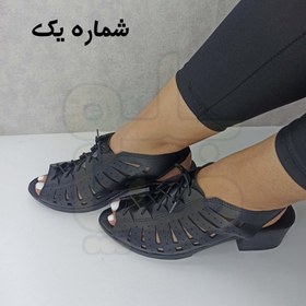 تصویر صندل جلو باز زنانه صندل تابستانه زنانه صندل تابستونی صندل جلوباز کفش زنانه کفش تابستانه زنانه 