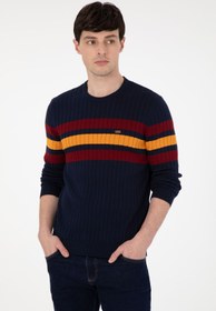 تصویر پلیور مردانه ماوی مدل 1119312 رنگ سرمه ای 