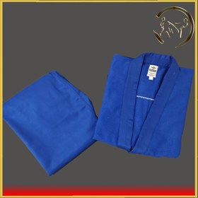 تصویر لباس جودو آبی 