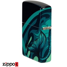 تصویر زیپو کد 48605 mermaid zippo design 