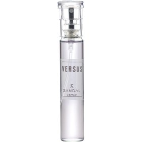 تصویر عطر جیبی مردانه صندل مدل VERSUS حجم 25 میلی لیتر عطر مردانه