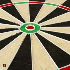 تصویر تخته دارت سوزنی سان فلکس مویی 18 اینچ Eclipse HD 2 تیغه ای DB2018 | مشکی 