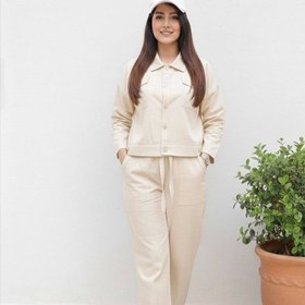 تصویر کت باکسی و شلوار مام code :5086 