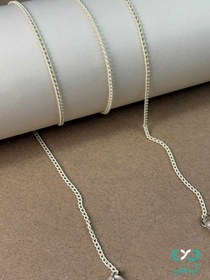 تصویر بند عینک زنجیر ساده کرمی 