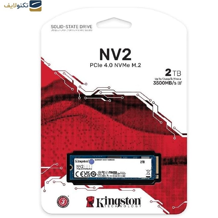 خرید و قیمت اس اس دی کینگستون NV1 M.2 NVMe PCIe 2TB | ترب خرید و قیمت اس اس دی کینگستون NV1 M.2 NVMe PCIe 2TB | ترب