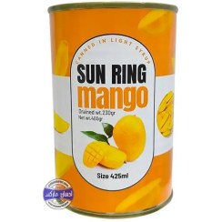 تصویر کمپوت انبه سان رینگ 400 گرمی 