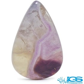 تصویر نگین سنگ فلوریت اشک 