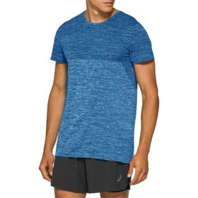 تصویر تیشرت آستین بلند مردانه Asics مدل RACE SEAMLESS T-SHIRT 