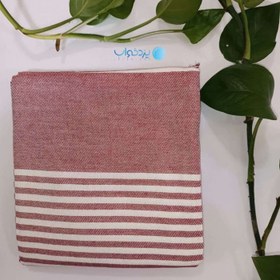 تصویر حوله دستی نخ یزدی 