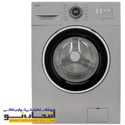 تصویر ماشین لباسشویی بست مدل BW-712-13 ظرفیت 7 کیلوگرم لباسشویی اتوماتیک بُست 7 کیلویی نقره ای دارای 14 برنامه، موتور یونیورسال،