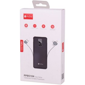 تصویر پاوربانک پرووان مدل PPB5104 ظرفیت 10000 میلی‌آمپر ساعت ا ProOne Power Bank PPB5104 - 10000 mAh ProOne Power Bank PPB5104 - 10000 mAh