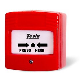 تصویر شستی اعلام حریق تسلا مدل MCP-124 قابل ریست 