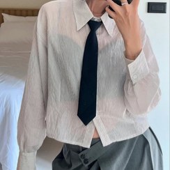 تصویر کراوات دخترانه کوتاه 