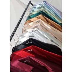 تصویر شومیز ساتن - نقره‌ای / ۲ / ۶۰ 