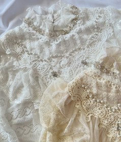 تصویر شومیز گیپور مجلسی 10122 