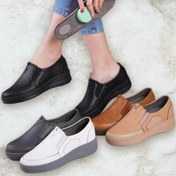 تصویر کفش طبی زنانه سایز ۳۷ رنگ سیاه 