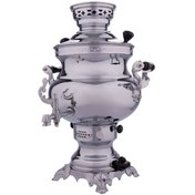 تصویر سماور گازی مظفریان طرح پارسیان 6 لیتر 