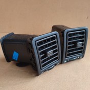 تصویر دریچه کولر و بخاری پژو مشکی چپ و راست 