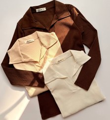 تصویر بلوز یقه انگلیسی 