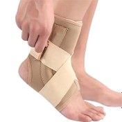 تصویر قوزک بند فنر دار جلو باز لیگامانی آدور Ador Splint Neoprene Ankle Support