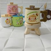 تصویر ماگ هولدر دار رنگی 