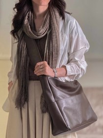 تصویر کیف چرم مصنوعی خورجین 