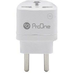 تصویر تبدیل برق 3 به 2 پرووان مدل PAD655 ا Proone PAD655 plug Adapter Proone PAD655 plug Adapter