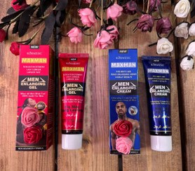 تصویر کرم بزرگ کننده و کلفت کننده فوری آلت مردانه MAXMAN 