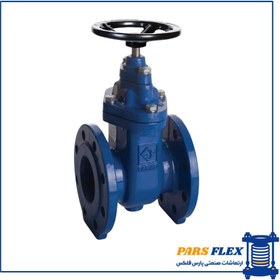 تصویر شیر کشویی زبانه فلزی (اورینگی) فارآب 10 اینچ 