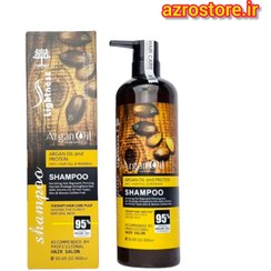 تصویر شامپو آرگان بدون سولفات مخصوص موهای کراتین شده Argan oil shampoo