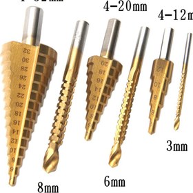 تصویر ست مته کاجی 6 عددی مدل KH2008 