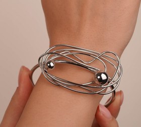 تصویر دستبند امضا رنگ سفید 