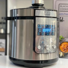 تصویر زودپز برقی همه کاره بلک اند کوکر BLACK+COOKER مدل:BCPC222 Black+COOKER versatile electric pressure cooker, model: BCPC222